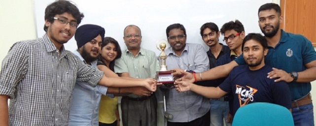 SCIS team were overall winners as they were first in five events & second position in two events in VERSION -2016 @ NIT, Tiruchurapally.